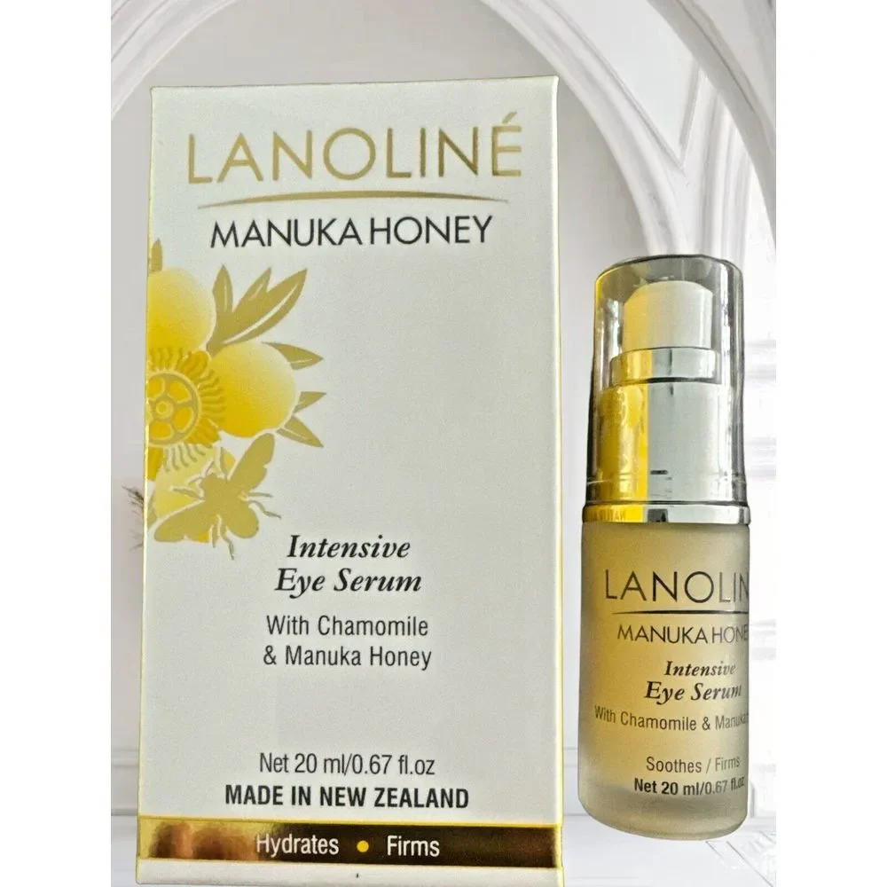 Lanoline Intensive Eye Serum Manuka Honey & Chamomile Hydrates & Firms 0.67 floz
